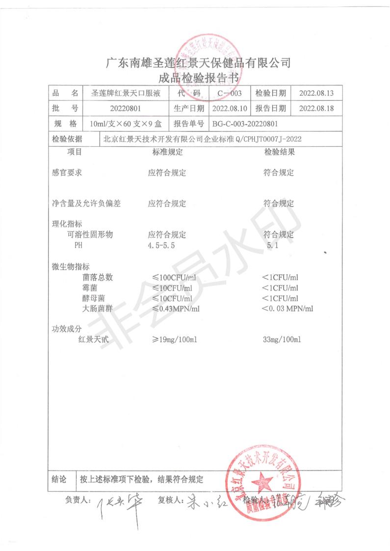 2022年8月成品检测报告(图2)