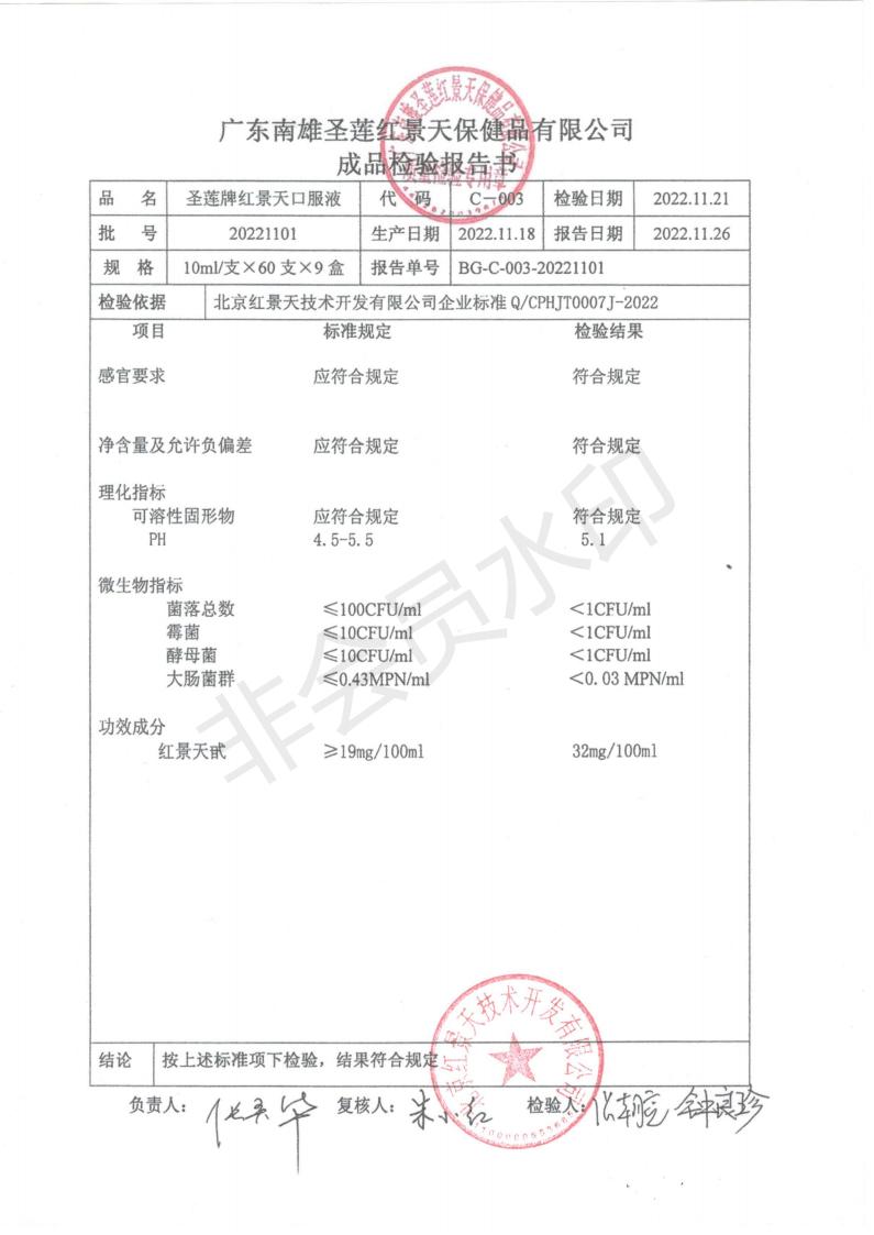 2022年11月成品检测报告(图2)