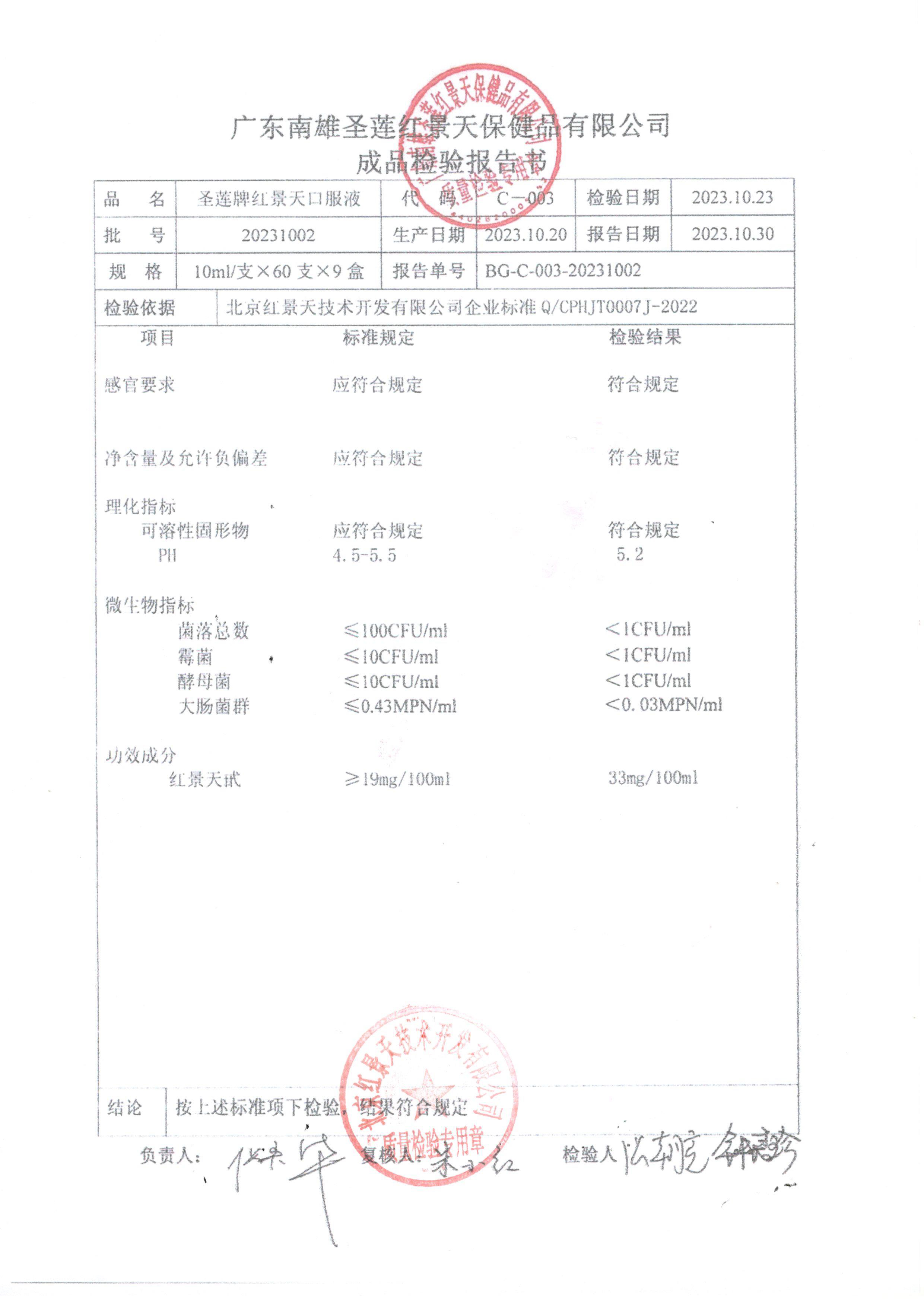 2023年10月成品检测报告(图3)